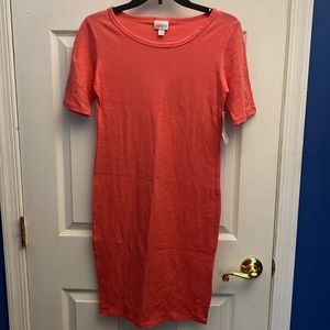 NWT LulaRoe Body Con Midi Dress, XS
